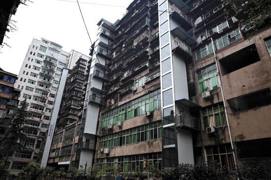 重庆老小区电梯加装案例